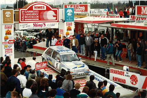 Raymond Geoffroy, Rallye Garrigues Languedoc Roussillon 1990